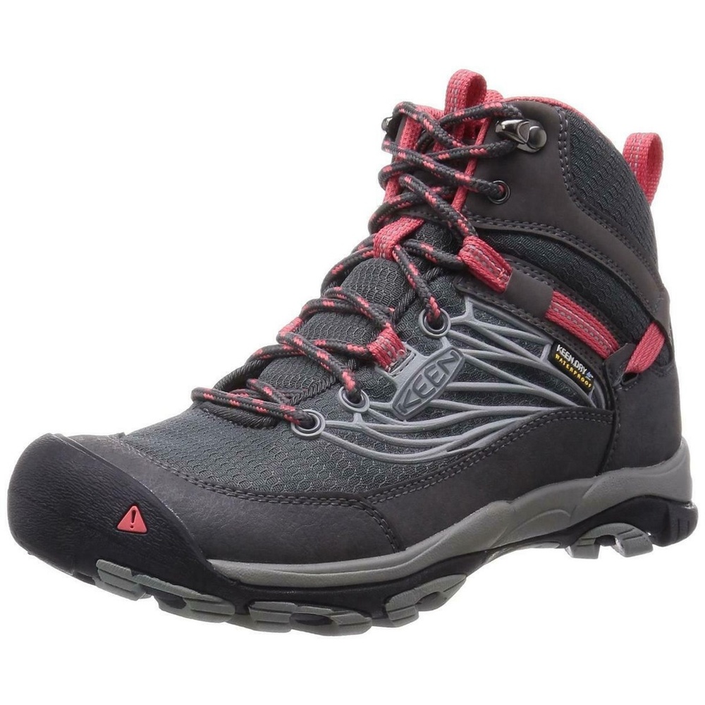 Keen Saltzman WP Women's Magnet/Rose Mid Hiking Waterproof Boot 6.5M